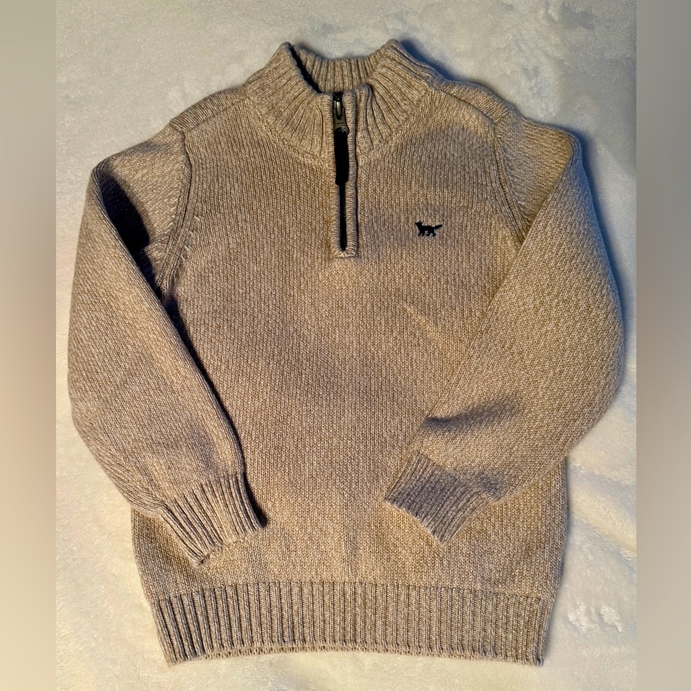 Carter’s Boys Size 4t Sweater in Heather Cream
